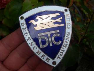 DTC DEUTSCHER TOURING CLUB   emailliert Plakette Badge  