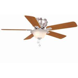   Hawkins 44 in. Brushed Nickel Ceiling Fan YG204 BN 