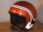 Vintage Orange Yamaha Original GT YZ Style Helmet