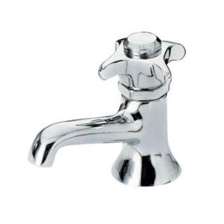  Single Hole 1 Handle Low Arc Self Closing Cold Water Bathroom Faucet 