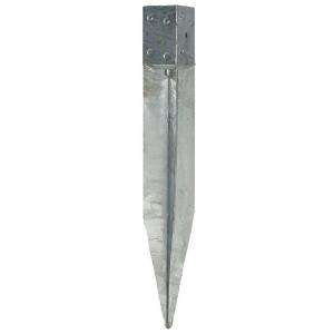 Oz Post C4 850 4 in. Square Rough Cut Fence Post Anchor 6/CA 30201 at 