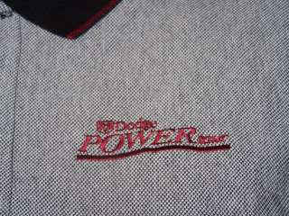 DODGE POWER Tour Chrysler Golf Polo Shirt LARGE New NWT  