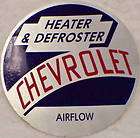 54 55 1st Chevy Truck heater decal defroster airflow