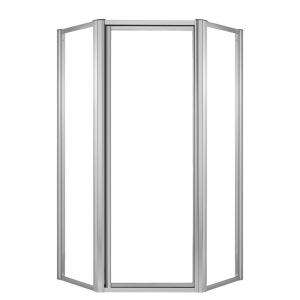  Memoirs Neo Angle 72 in. Shower Enclosure with Crystal Clear Glass 