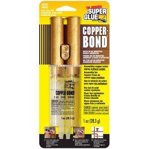 Super Glue Corporation Copper Bond 1 oz. Epoxy Syringe 80582 at The 