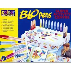 Blopens Blo Pens Super Activity Center 15 Pens + Schablonen  