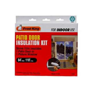   110 in. Patio Shrink Window Insulation Kit V76QPHD 