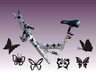 F008 Schmetterlinge Butterfly Sticker Fahrrad Aufkleber  