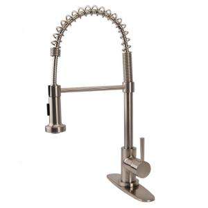    Down Kitchen Faucet in Stainless Steel LNF RSPK SS 