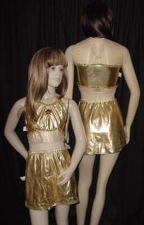 GOLD RUSH Skirt or Capris CLOSE OUT SALE Dance Costume  