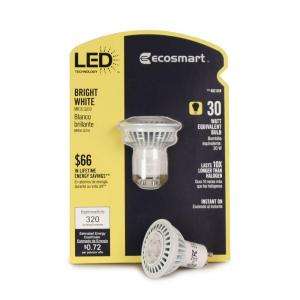 EcoSmart 6 Watt (20W) Warm White (3000K) MR16 LED Flood Light Bulb ECS 