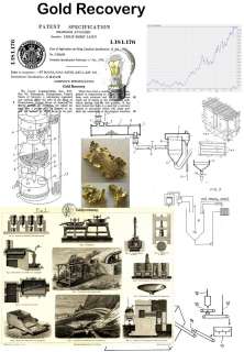Gold Goldgewinnung Goldwaschen Technik auf 5800 S.  