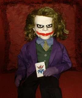 Haunted Ventriloquist Doll EYES FOLLOW YOU Dummy Dark Joker Knight 