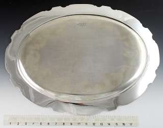 CLASSICAL TIFFANY STERLING SILVER PLATTER HEAVY  