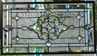 stained glass window hanging  