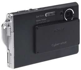 Sony Cyber shot DSC T7 Digitalkamera in silber  Kamera 