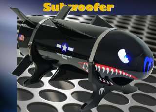 Crunch MaxxBlaster Bassröhre mit 20cm Subwoofer LED  