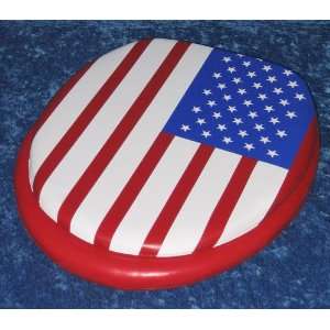 Toilettensitz WC Sitz Soft Seat Toilettendeckel, Motiv USA Flagge 