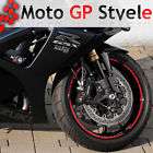 moto gp style felgenrandaufkl eber fuer auto o motorrad komplettset 