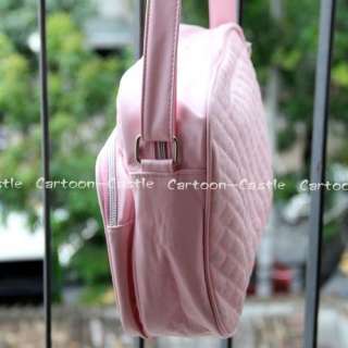 HelloKitty Quilted Shoulder Purse Messenger Bag Pink 2  