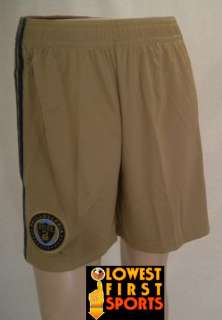 Philadelphia Union Soccer Call Up Shorts Adidas MLS $25 Patch Mens S M 