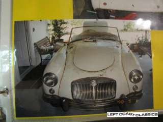 1959 MGA 1500 Roadster Pre Restoration Gallery