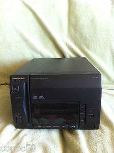 PIONEER 50+1 disc file type cd player model number pd p840f k  