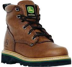 John Deere Boots Leather Lace Up 2193    & Return 