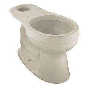 KOHLER Cimarron Round Front Toilet Bowl With Less Seat in Sandbar K 