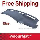 New Blue Velour DashMat Dashboard Cover Mat Dash Board Pad Covers 