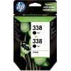 HP CB331EE 338 Tintenpatrone schwarz hohe Kapazität 2 x 11ml 2 x 480 