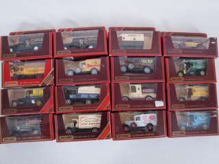 Large Lot 1) of 16 Matchbox Yesteryear YY Cars in Boxes  