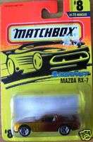 MATCHBOX SUPERFAST MAZDA RX 7 #8  