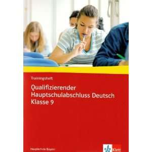 Trainingsheft Qualifizierender Hauptschulabschluss Deutsch Klasse 9 