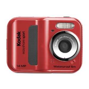 Kodak C135 EasyShare Sport Digitalkamera 2,4 Zoll rot  