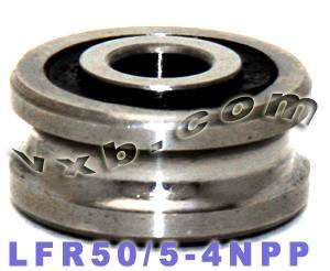 LFR50/5 4NPP 5mm ID x 4mm U Groove Track Roller Bearing Track Bearings 