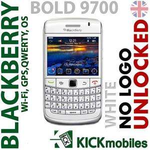 BNIB 3G BLACKBERRY 9700 BOLD 2 WHITE UNLOCKED SIMFREE 843163059320 