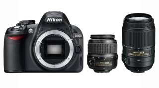 New Nikon D3100 14.2 MP Digital SLR Camera   (Kit w/ 18 55mm and 55 