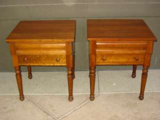   Original Leopold Stickley Cherry Valley Collection Night Stands  