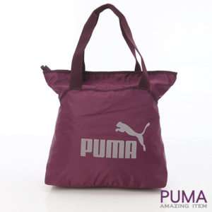 BN PUMA Core Shoulder Hand Bag Tote Purple  