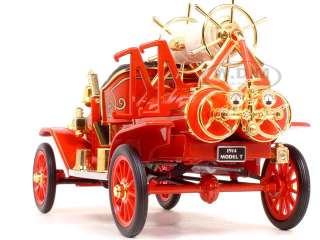 1914 FORD MODEL T FIRE ENGINE 118 SCALE DIECAST MODEL  