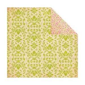  Advantus Paper Girl Double Sided Paper 12X12 Green 