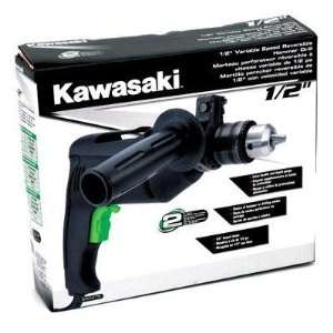 Kawasaki 840475 Black 6.3 Amp 1/2 Inch VSR Drill/Driver with Hammer 
