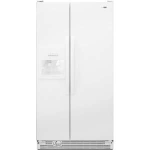  Amana ASD2522WRW 25.1 cu. ft. Side by Side Refrigerator 