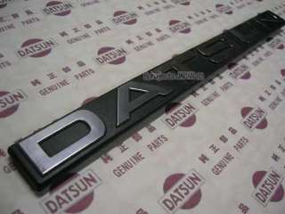 JDM DATSUN 720 TRUCK, Front Side Emblem 510 240Z 1200  