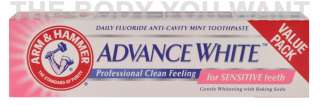 Arm & Hammer Advanced Whitening Sensitive Toothpaste  