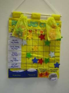 Childrens Reward/Behaviour Fabric Wall Hanging Chart  