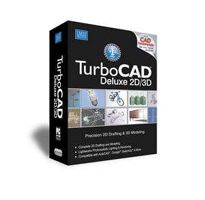 TURBOCAD 17 DELUXE   NEW 2D/3D  TURBO CAD 17 5016488121125  