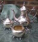 Silver plate coffee set by Rogers