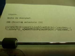 IBM Correcting Selectric III TypeWriter  